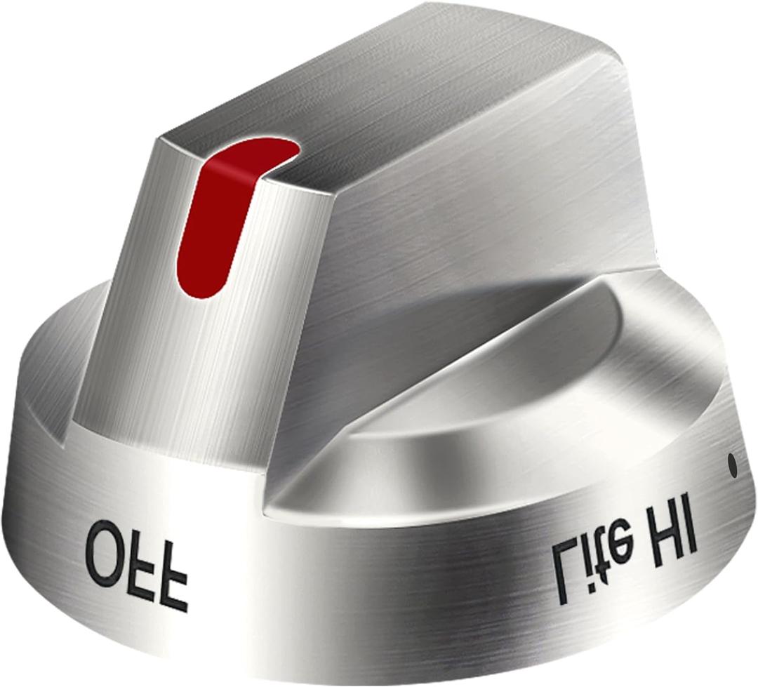 DG64-00473A Fits Samsung Stove Knob Replacement, Top Burner Control Dial for Samsung Gas Stove Knobs, Compatible with Stove Number NX58H5600SS NX58H5650WS NX58J7750SS NX58M6850SS, 1 Pack