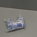 B2prity One Piece Swimsuit for Women Tummy Control Retro Bathing Suit Button Up Slimming Swimwear (Medium, Blue White Print)