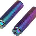 Bike Pegs 2Pcs Aluminum Alloy Anti-Skid Lead Foot Bicycle Pegs 3/8 inch Axles