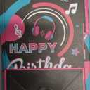 Sumind 24 Pcs Music Party Favor Bags, Kpop Theme Candy Bags, Goodie Bag, Birthday & Karaoke Party Favors for Kids, Media Music Note Theme Bag, 90s Rock and Roll, 8.3 x 4.7 x 3.1in