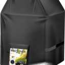 Grill Cover, 40 inch BBQ Gas Grill Cover for Outdoor Grill, Charbroil Grill Cover Barbecue Waterproof, Anti-UV for Weber Char-Broil Monument, Dyna-glo Nexgrill Spun Polyester