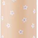Ello Pop & Fill 22oz Stainless Steel Water Bottle with Quick Fill Technology, Double Walled and Vacuum Insulated Metal, Leak Proof Locking Lid, Sip and Chug, Reusable, BPA Free, Gloss Daisies