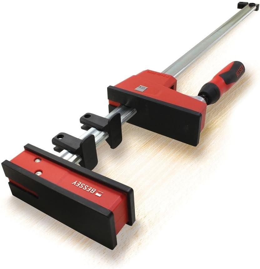 BESSEY KRE3560, 60 In., Parallel Clamp, K Body REVO Series - 1700 lbs Nominal Clamping Force , Spreader, and Woodworking Accessories - Clamps and Tools for Woodworking, Cabinetry, Case Work