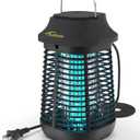 Bug Zapper, 4200V High Power Electric Mosquito Zapper for Outdoor and Indoor, Waterproof Efficient Bug Zapper for Home Kitchen Patio Camping