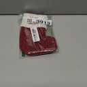 Christmas Stockings with Initials, 7.1 Inches Small Embroidered Letter Knit Red White Christmas Stocking for Family Holiday Decorations and Xmas Tree Fireplace (K)