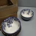 Pfaltzgraff 5216941 Gabriela Blue 16-Piece Dinnerware Set, Service for 4