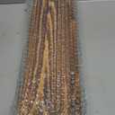 Wall-Mounted Hair Tool Organizer with Heat Resistance - Set of 2 Layer Rustic Blow Dryer Holder (Dark Brown)