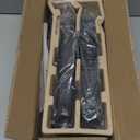 MonTEK Heavy-Duty Monitor Arm for 17-57" Ultrawide Curved Screen, Supports up to 59.4 lbs, Adjustable Gas Spring Arm, 75/100 VESA Mount, Clamp & Grommet Desk Monitor Mount Single, Black (without USB)