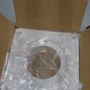 Dryer Vent Connector Kit, Dryer Vent Wall Plate with Quick Connect & Disconnect, Twist Lock Dryer Duct Connector Kit Fits 4 Inch Tubes, Covers Area 7 Inch x 7 Inch, for Dryer Washer Bathroom (No hoses)