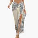 Women Swimwear Cover Ups Cotton Bathing Suit and Beach Cover Ups Cotton Shawls for Women&Girls Navy Blue