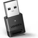 UGREEN USB Bluetooth 5.3 Adapter for PC, Plug & Play for Windows 11/10/8.1, Bluetooth Receiver & Transmitter for Keyboard/Mouse/Headphone/Speakers/Printer
