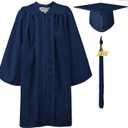 GraduationMall Matte Kindergarten Graduation Gown Cap Set with 2026 Tassel, 33
