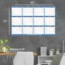 2026 Dry Erase Calendar for Wall - 2026 Calendar Dry Erase, 48" x 32", Jan.2026 - Dec.2026, Yearly Wall Calendar, 2026 Wall Calendar Dry Erase, Large XL Wet & Dry Erase Laminated