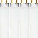 LUXRITE F32T8/865 32W 48 Inch T8 Tube Light Bulb, 6500K Daylight, 2800 Lumens, G13 Medium Bi-Pin Base, LR20735, 4-Pack