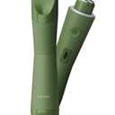 Bikini Trimmer for Women, Flyant 2 in 1 Electric Shaver for Women, Pubic Hair Trimmer Waterproof IPX7 with LED, Bikini Razor for Leg Arm Underarm Bikini Area, Christmas Gifts for Her - Dark Green