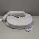 My Brest Friend Inflatable Travel Nursing Pillow for Breastfeeding, Bottlefeeding & Posture Support with Slipcover, Horizon