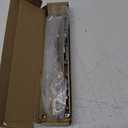 2 Point Sliding Patio Glass Door Mortise Lock with 11-3/4" Faceplate, Dual Point Hooks with Anti-Slam Pin, 45 Keyway, A/B Position, 3-15/16" Handle H.C. (Sold Separately), Non-Handed