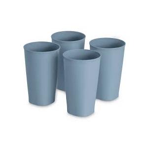 Sterilite Blue Plastic Cups 3-Pack