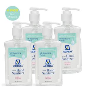 8 Fl. Oz. Advanced Hand Sanitizer Gel with 62% Alcohol Based,4 Pack