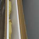 Creative Co-Op Modern Arched Metal Plant Stand or Shelf with 3 Round Removable Rattan Trays, Black with Natural