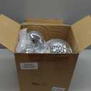 Haull 8 Pcs Large Disco Ball Set Silver Mirror Disco Reflective Ball with Hanging Ring Party Ornament Decoration for Stage Club Ballroom Dance Hall Wedding Prom Props(3'', 4'', 6'')