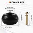 Mower Anti Scalp Deck Wheel Kit Compatible with Bad Boy 022-5234-98 Toro 1-603299 68-2730 Kubota K5351-42110 K5371-42110 Husqvarna 5391026-43 Lawn-Boy 1-603299 68-2730 & Many Bore 5/8" Wheel Size