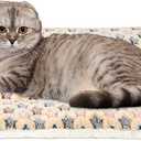 FJWYSANGU Pet Blanket Premium Fluffy Flannel Cushion Soft and Warm Mat for Dogs Cats Small Size Animal Yellow Stars