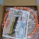 Rotatable Basketball Return Attachment: Heavy Duty Basketball Rebounder with Stable Large Hooks Set for 14"-18" Rim Baskets - Training Accessories for Shooting Practice Outdoor & Indoor