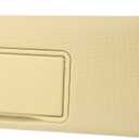 74320-02B21 74310-02K91 Left Driver Side Sun Visor, Replacement for Toyota Corolla 2014 2015 2016 2017 (Beige)