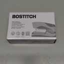 Bostitch Office Heavy Duty Stapler, 40 Sheet Capacity, No Jam, Half Strip, Fits into the Palm of Your Hand, For Classroom, Office or Desk, Gold Chrome