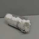 Buganda Microfiber Striped Bathroom Rugs Bath Mat, Extra Thick, Soft and Shaggy, Absorbent, Machine Washable, Bath Rugs for Bathroom, Tub and Shower, 24x16 Inches, Purple-Grey