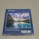 Enovoe Puzzles for Adults 1000 Pieces - Featuring Moraine Lake Alberta - Challenging and Educational Masterpieces Puzzle for Kids - Large, 27x 20 inches - Jigsaw Puzzles 1000 Pieces for Adults