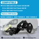 Sliding Door Roller Right Passenger Side Fit for 2020-2023 Ford Transit 150 250 350 350HD Replaces KK3Z-1525028-V (Right Side w/o Power Sliding)