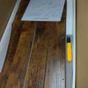 Wire Shelf Covers for Pantry, Premium Engineered Wood Shelf Covers for Wire Shelving, Wire Rack Covers for Closet, Laundry Room, Easy Assembly, Rustic Brown (4pcs, 26" W x 12" D), Pending Patent