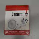 Bialetti Spare Parts, Includes 3 Gaskets and 1 Plate, Compatible with Moka Express, Fiammetta, Break, Happy, Dama, Moka Melody, Alpina, Moka Timer and Rainbow (3/4 Cups)