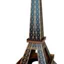 Beistle 7' 10" x 3' 4" Three Dimensional Eiffel Tower Photo Prop for Paris Themed Party Decorations