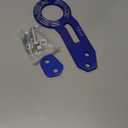 Car Accessories Tow Hook Kit for Universal Car Auto Aluminum Rear Towing Hook (Blue)