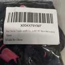 westwolf Boys Swim Trunks with Compression Liner Kids Bathing Suit 6-18 Years Swimwear (Black)