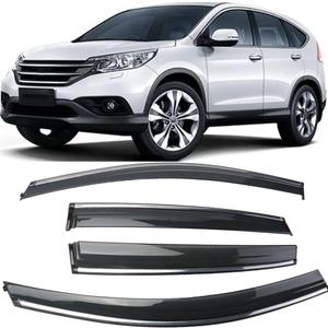 Rain Guards Suitable for CRV 2012-2016, Window Visor, Dark Smoke Accessories, Window Deflectors, Rain Guard, 4 pcs