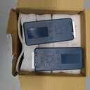 Homemory 12 Pcs Waxy Flameless Taper Candles with Remote, Led Flameless Candlesticks Classic Tall Candle, Flickering Battery Operated Taper Candles for Bedroom, Dining Room, Ivory, 9.6 inches