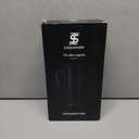 Ice Shaker 40 oz Tumbler with Handle and Straw | 40oz Black | Cold for 30+ Hours | 2-in-1 Tumbler Shaker Bottle | Odor-Free 40 ounce Bottle for Water, Protein Shakes, Smoothies, Cocktails