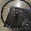 MTB Wheel 24"/26" Bike Wheelset, Bicycle Rim, Front Wheel-Quick Release Disc Brake, Rear Wheel-Bolt-on Axle, 36 Spoke, Compatible 6-9 Speed Cassette, Aluminum Alloy