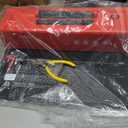 46-Hole Binding Machine Spiral Coil Binder Classic Red, DIY Book Binder Kits with Electric Coil Inserter,100pcs Comb Binding Spines, for Letter Size/A4/A5 School Office Home