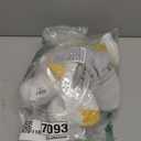 GOLDTOE Men's Cotton Blend Athletic Crew Socks, 6-pairs (Large, White/Grey Heather)