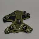 HEELE Dog Harness, Dog Harness for Small Medium Large Dogs No Pull Adjustable Padded Reflective Harness with Handle for Walking Training, Green, XS