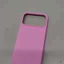 ORNARTO Compatible with iPhone 17 Pro Max Case 6.9", Slim Liquid Silicone 3 Layers Soft Gel Rubber Shockproof Protective Cover with Anti-Scratch Microfiber Lining-Cherry Blossom