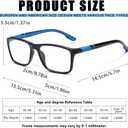 Viseng 5-Pack Reading Glasses Blue Light Blocking for Women Men Anti Glare Filter Lightweight Sports Style Eyeglasses (5-Pack Blue 2.0