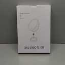 9" Lighted Makeup Mirror with with Lights and Magnification 1X/10x, 5000mAh Rechargeable Magnifying Vanity Mirror, 3 Light Colors Dimmable & Height Adjustable Mirror Gunmetal Grey