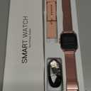 Smart Watch for Women, Answer/Make Call,1.85'' Ultra-Clear Screen Fitness Tracker with Heart Rate/Sleep/SpO2 Monitor,Smartwatch for iPhone/Samsung/Android,120+ Sport Modes,IP68 Waterproof with 2 Bands