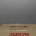 Amorho 20"x 28" LED Bathroom Mirror with Black Frame, Front Light and Backlit(Controlled Separately), Stepless Dimmable, Anti-Fog, Shatter-Proof, 3 Colors, Memory